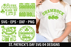 St. Patrick's Day SVG Design -The Leprechauns Made Me Do It Product Image 1