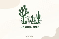 Joshua Tree National Park SVG | Desert Cactus Illustration Product Image 1