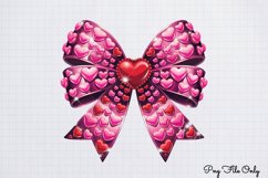 Coquette Valentine Clipart PNG Product Image 1