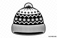 Christmas Cap Svg | Christmas Svg | Svg Cut Files Product Image 1