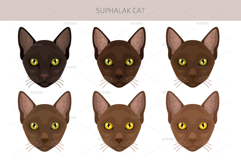Suphalak cat clipart Product Image 5