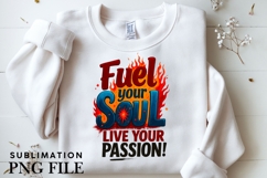Fuel your soul design for T-shirts Product Image 3