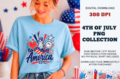 Cool Liberty Girl PNG | Trendy Patriotic Sublimation Product Image 5