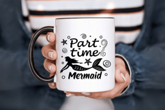 Part-time Mermaid SVG Design, Mermaid SVG Design Product Image 5