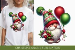Christmas gnome sublimation, Christmas gnomes clipart Product Image 1