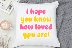 Positive Moody - Playful Bubble Font Product Image 6