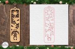 Nativity Bookmarks Laser Cut Bundle | Glowforge | SVG Product Image 6