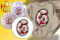 6 Doodle Letter Valentine Romantic Cheerful Charm! Product Image 1