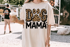 Dog mama PNG sublimation | Mother's Day PNG T-Shirt Product Image 3