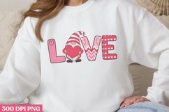 Love PNG,Cute Kids Valentines Day Retro PNG Product Image 1