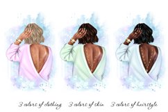 Fashionable girl clipart Product Image 5