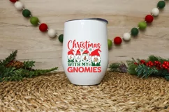 Christmas with my gnomies SVG, Christmas Gnome SVG Product Image 4