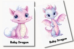 Baby Dragon 38 Cliparts Collection Product Image 6
