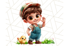 Easter Kids Clipart, Holiday Activities and Craft PNG Product Image 3