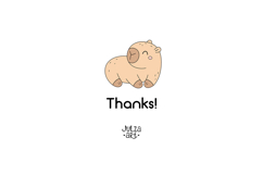 Kawaii Capybara Clipart Set, Cute Capybara Png, Animal Svg Product Image 6