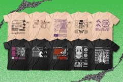 Streetwear T-shirt Designs Bundle Vector #4 Product Image 7