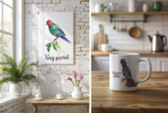Australian native birds watercolor Product Image 6