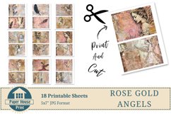 Whimsical Angels Journaling Digital Paper Product Image 6