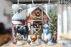 Farm Animals Tumbler Wrap - Christmas Tumbler Design Product Image 1
