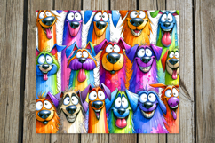 Funny pets | 4 skinny tumbler Sublimation designs PLUS2 Product Image 2