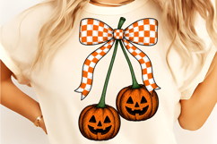 Pumpkin Cherries Halloween PNG, Trending Halloween PNG, Boo Product Image 1