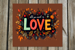 Love hippie Inscription | 8 Boho Skinny tumbler designs Product Image 6
