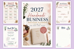 2027 Handmade Business Success Planner Product Image 6