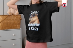 Whimsical Tropical Capybara Clipart Bundle PNG Product Image 6