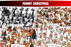 Hello Christmas Clipart Huge Bundle Product Image 4