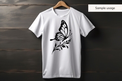 Butterfly SVG Bundle | 10 Elegant Butterfly PNG DXF Files Product Image 6
