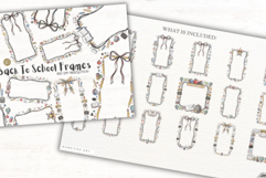 Doodle Frames Clipart Huge Bundle Product Image 5