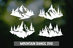 25 Majestic Mountains SVG - Nature Landscape Cut File Product Image 7