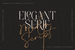 Anna Glave - Serif &amp; Script Font Duo Product Image 6