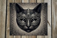 Cats in the mask | skinny tumbler Sublimation design bundle Product Image 6