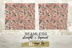 tropical leaves seamless tumbler sublimation design Product Image 2
