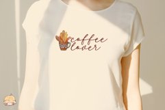 Retro Coffee Quotes Sublimation PNG 09 Product Image 6