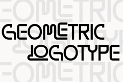 Gnora is a Geometric Logo Sans serif font Product Image 2