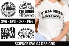 Science SVG Design -Stand Back I'm About To Try Science Product Image 1