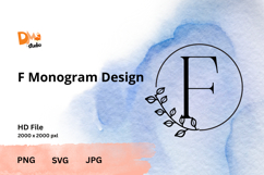 Monogram Design Product Image 1