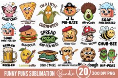 Funny Puns Sublimation Bundle PNG Product Image 1