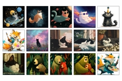 Cartoon Animals Pillow Designs, Kids Pillow Bundle Product Image 6