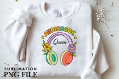 Audiobook queen png design Product Image 1