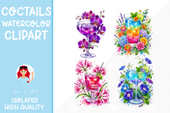 55 Floral Drinks Collection with Botanical Summer Elements Product Image 7