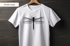 Dragonfly SVG Bundle, PNG DXF Insect Silhouettes Product Image 4