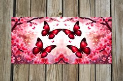 Lilac bush &amp; sakura| flowers Sublimation Mug design bundle Product Image 6
