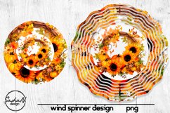 Autumn sublimation, Fall wind spinner Product Image 1