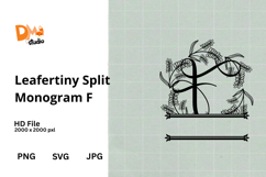 Leafertiny Split Monogram Product Image 1