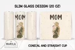 Mother's Day Skinny Tumbler sublimation designs #6 Product Image 1