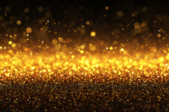 Golden glitter background with sparkling lights Product Image 1