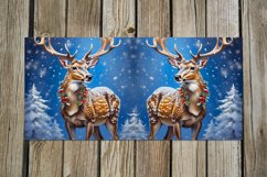 Christmas Deers | Sublimation Mug design bundle, PNG Product Image 6